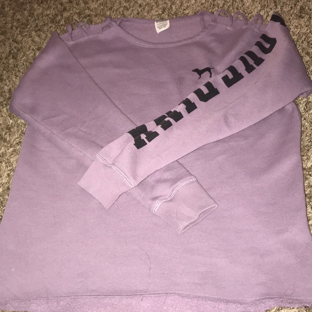 Shoulder Caged PINK Pullover